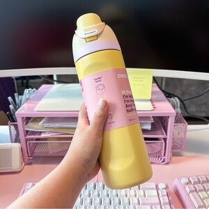(SOLD) Owala 24 oz Sunny Honey freesip frankenbottle